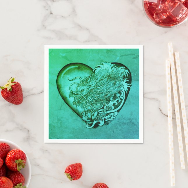 Dragon Heart Napkin (Insitu)