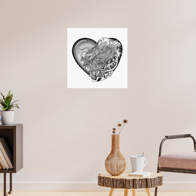 Dragon Heart Poster (Living Room 3)