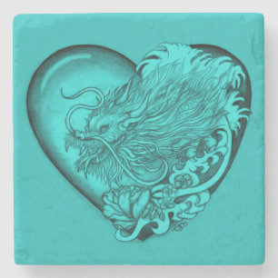 Dragon Heart Stone Coaster