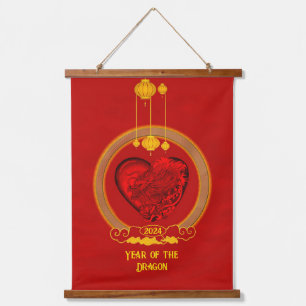 Dragon Heart , Year of the Dragon Hanging Tapestry