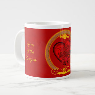 Dragon Heart , Year of the Dragon Large Coffee Mug