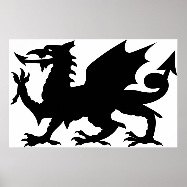 Dragon Heraldry Poster (Front)