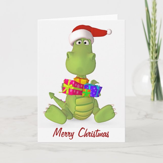 dragon holiday card (Front)