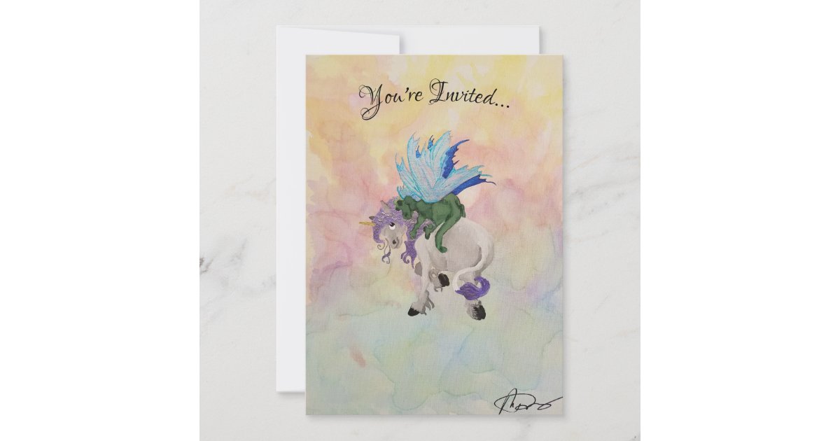 Hug Invitation Dragon Hugs Invitation | Zazzle