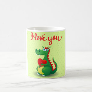 Dragon in Love Coffee Mug