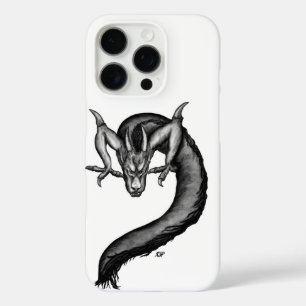 Dragon in Tattoo Style iPhone 16 Pro Case