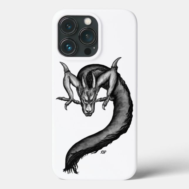 Dragon in Tattoo Style Case-Mate iPhone Case (Back)
