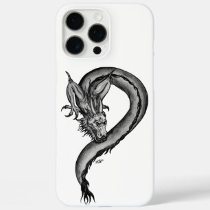 Dragon in Tattoo Style iPhone 16 Pro Max Case