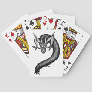 Dragon in Tattoo Style Playing Cards