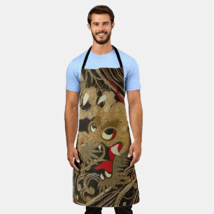 Dragon, Japanese Design Apron