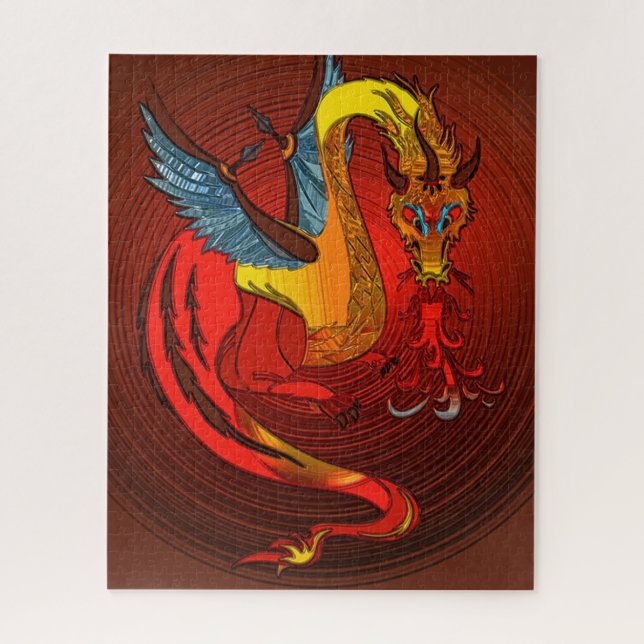 Dragon Jigsaw Puzzle (Vertical)