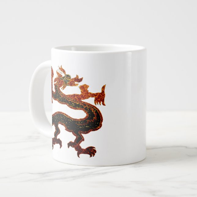 Dragon Jumbo Mug (Front Left)