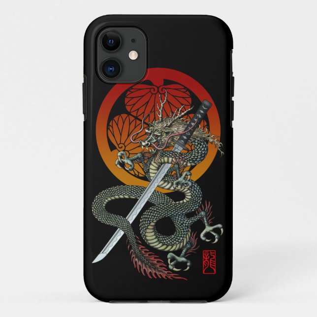 Dragon katana aoi 2 Case-Mate iPhone case (Back)