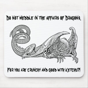Dragon Ketchup 2 Mouse Mat