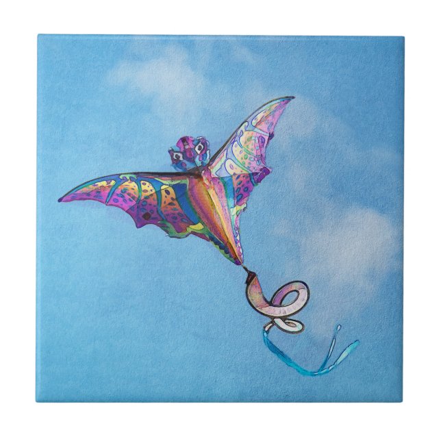Dragon Kite  Tile (Front)