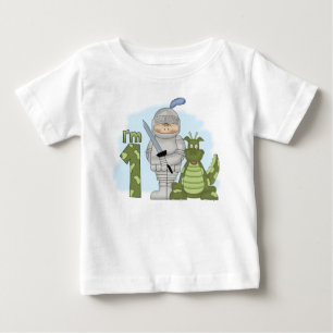 Dragon Knight 1st Birthday Baby T-Shirt