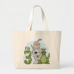 Dragon Knight 3rd Birthday Large Tote Bag