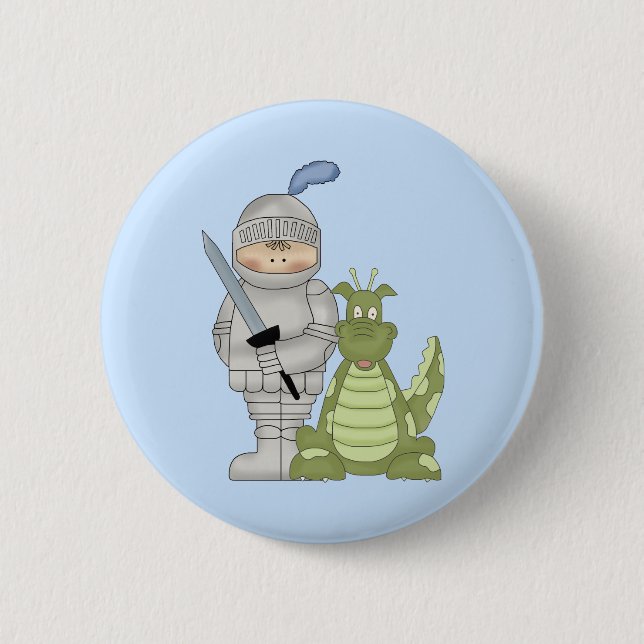 Dragon Knight 6 Cm Round Badge (Front)