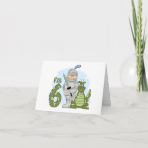 Dragon Knight 6th Birthday Invitation
