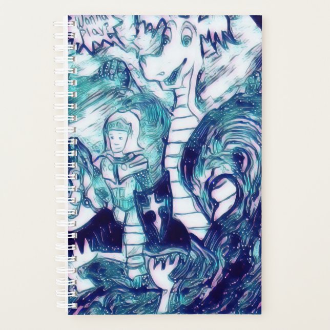 Dragon & Knight: A Playful Adventure Planner (Front)