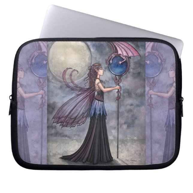 Dragon Knows All Fairy Laptop Sleeve Protector (Front)