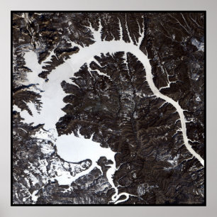 Dragon Lake Siberia Poster