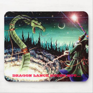 DRAGON LANCE BURNS HOT... MOUSE MAT