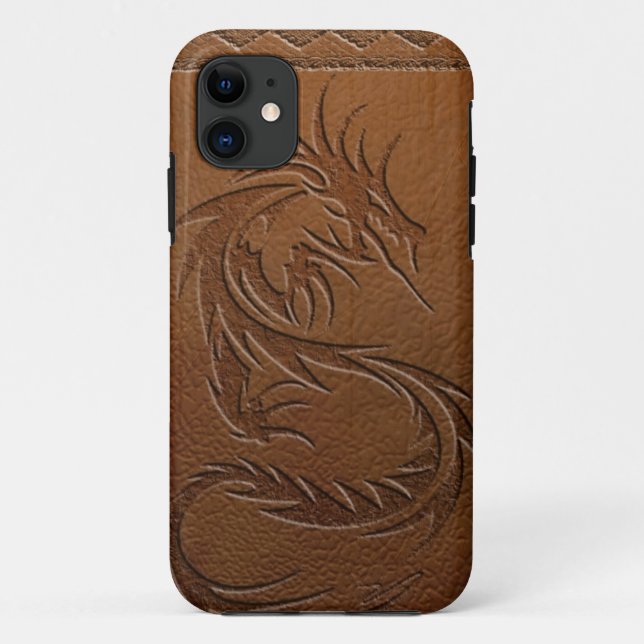 Dragon leather Case-Mate iPhone case (Back)