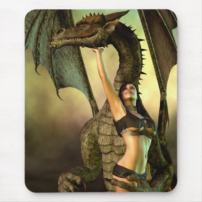 Dragon Lover Mouse Mat (Front)