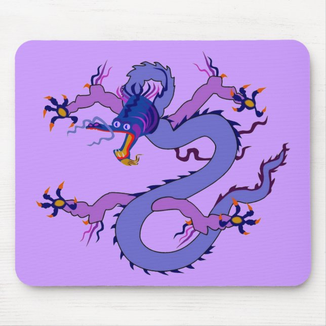 Dragon Luck Mall Mouse Mat (Front)