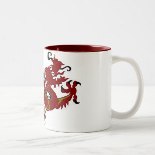 Dragon Luck Mall Two-Tone Coffee Mug