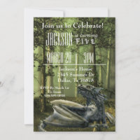 Dragon Magical Fantasy Birthday Invite