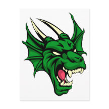 Dragon Mean Animal Mascot