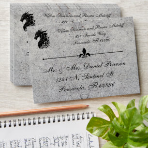 Dragon Mediaeval  Envelope