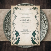 Dragon Mediaeval Fantasy Wedding