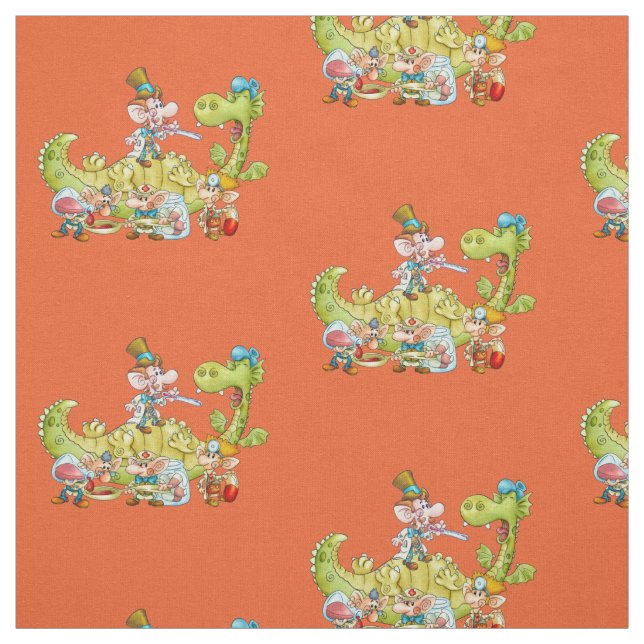 Dragon Medics Fabric (Swatch)