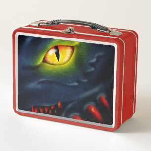 Dragon metal lunch box