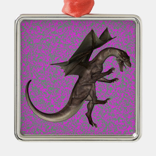 Dragon Metal Tree Decoration (Front)