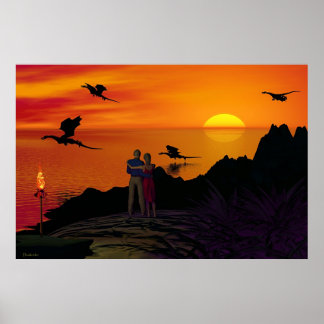 Dragon Migration Poster