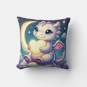 Dragon Moon Heart Cushion