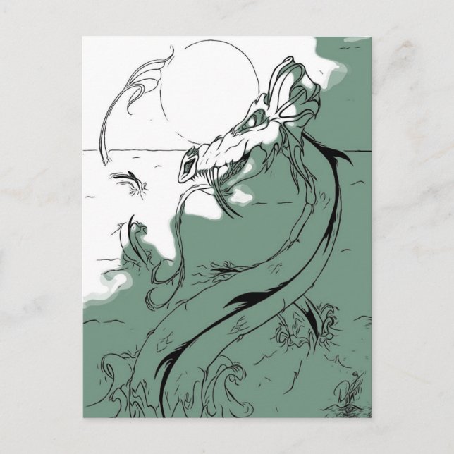 Dragon Moon Postcard (Front)