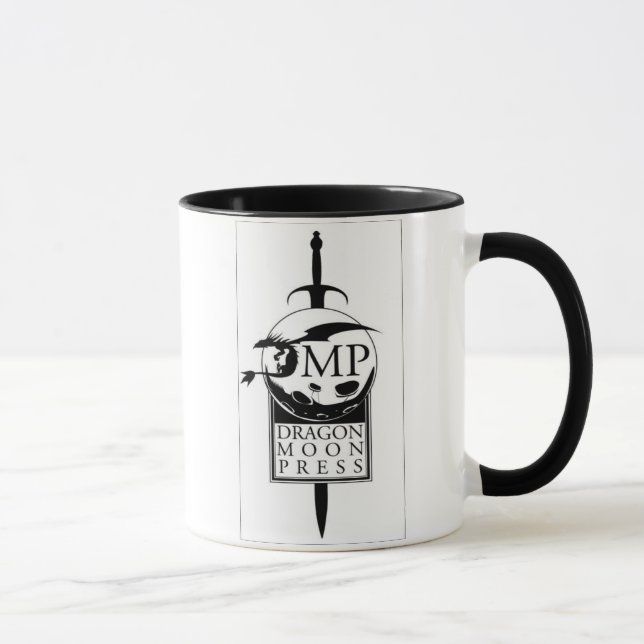 Dragon Moon Press Mug - Sword Logo (Right)