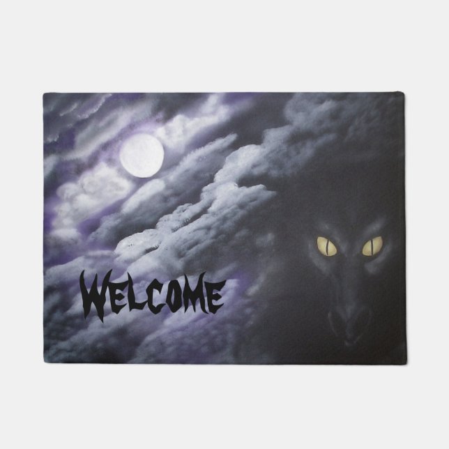 Dragon Moon Welcome Doormat (Front)