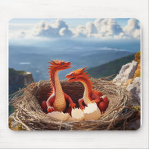 Dragon mouse pad