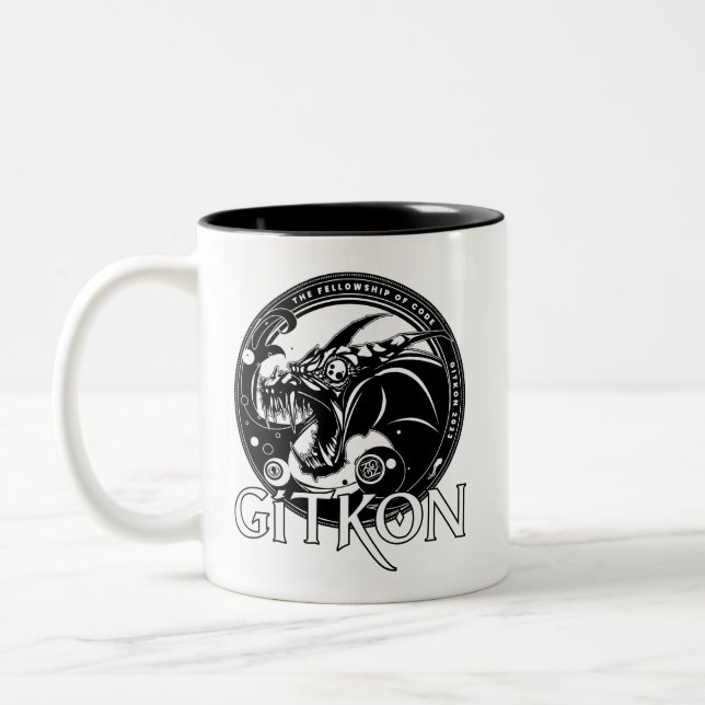 Dragon Mug | GitKon: The Fellowship of Code (Left)