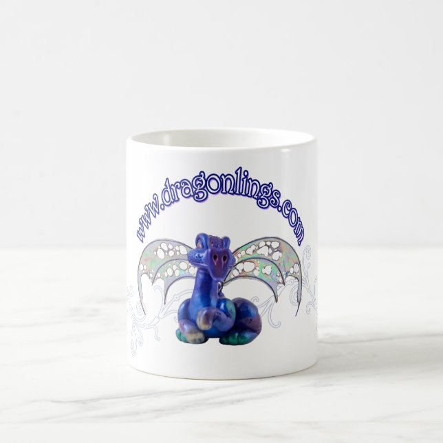 Dragon Mug with filigree (Center)