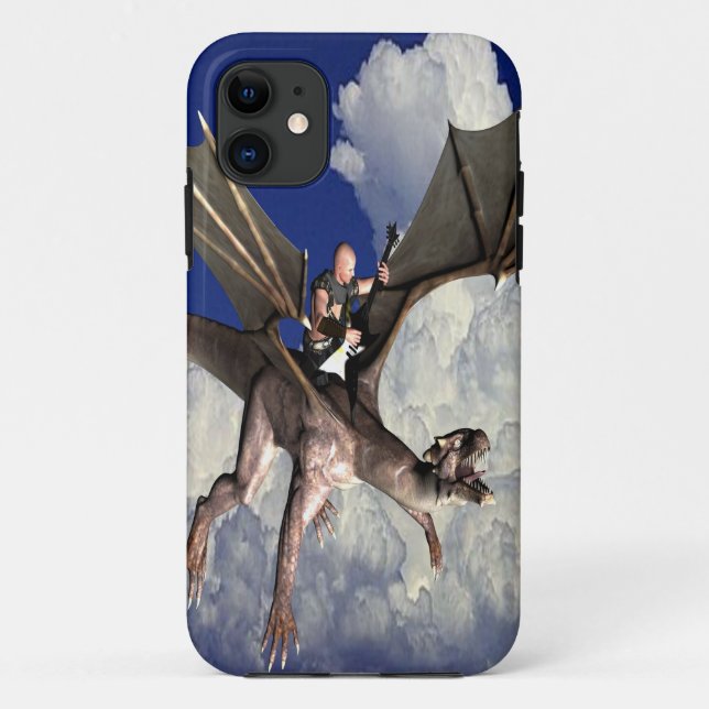 Dragon music in the Clouds Case-Mate iPhone Case (Back)