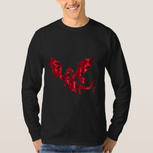 Dragon Mythical Creature Drake Beast Fictional T-Shirt