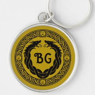Dragon Mythical Creature Golf Key Ring