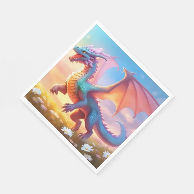 Dragon Napkin (Corner)